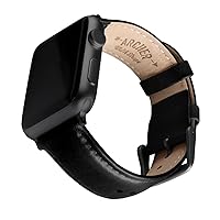 Archer Watch Straps Top Grain Leather Watch Straps for Apple Watch