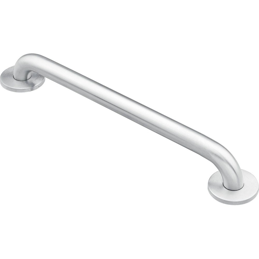 Moen Bathroom Safety 32-Inch Stainless Steel Shower Grab Bar with Concealed Screws for Handicapped or Elderly, 8732