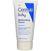 Cerave Baby Moisturizing Cream 5 Ounce (Pack of 2)