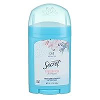 Secret Powder Fresh Solid Antiperspirant Deodorant 1.7 Ounce (Pack of 4)