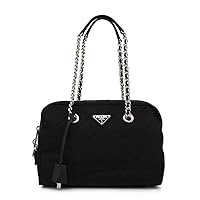 Prada Women's Black Tessuto Nylon Handbag 1BB903