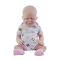 AISITE Reborn Baby Dolls Boy - 18 Inch Drink and Pee Silicone Baby Doll, Christmas&Birthday Gifts, Suitable for 3+