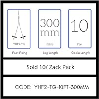 Gripple No. 2 x 10' Y-Toggle Hangers (YHF2-TG-10FT-300MM) Pack of 10, USA Made