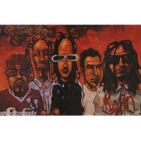Korn Poster Band Shot Cartoon