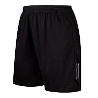 Mens Casual Shorts Running Shorts Men's Summer Quick Dry Mesh Fitness Sports Shorts with Pockets Workout Basketball