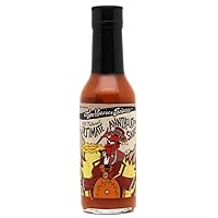 TorchBearer Sauces Ultimate Annihilation Ghost Chili Hot Sauce, 5 Fl Oz, Heat level: 7 - XXX Extra Hot - All Natural, Extract-Free, Made in USA