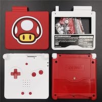 New Full Housing Shell Pack Case Cover with Buttons Sticker for Gameboy Advance SP GBA SP Console Limited Edition #6