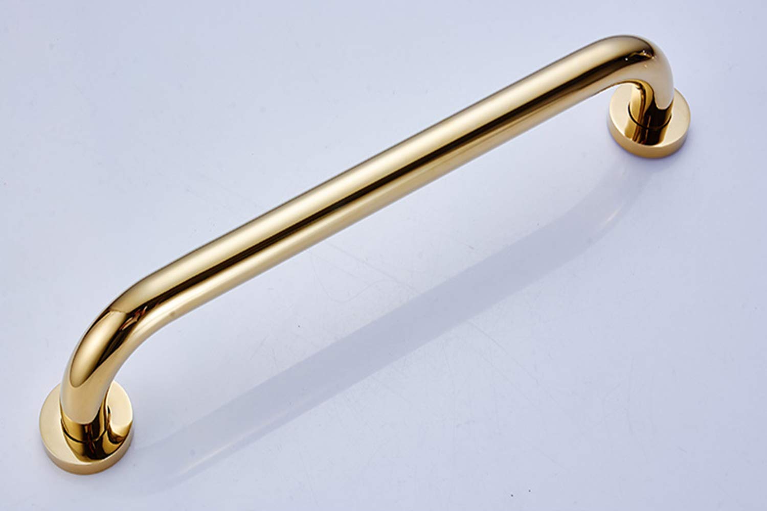 ELLO&ALLO Bathroom Shower Grab Bar with Concealed Screws, Home Care Bath Hardware, Gold Finish (12 Inch)