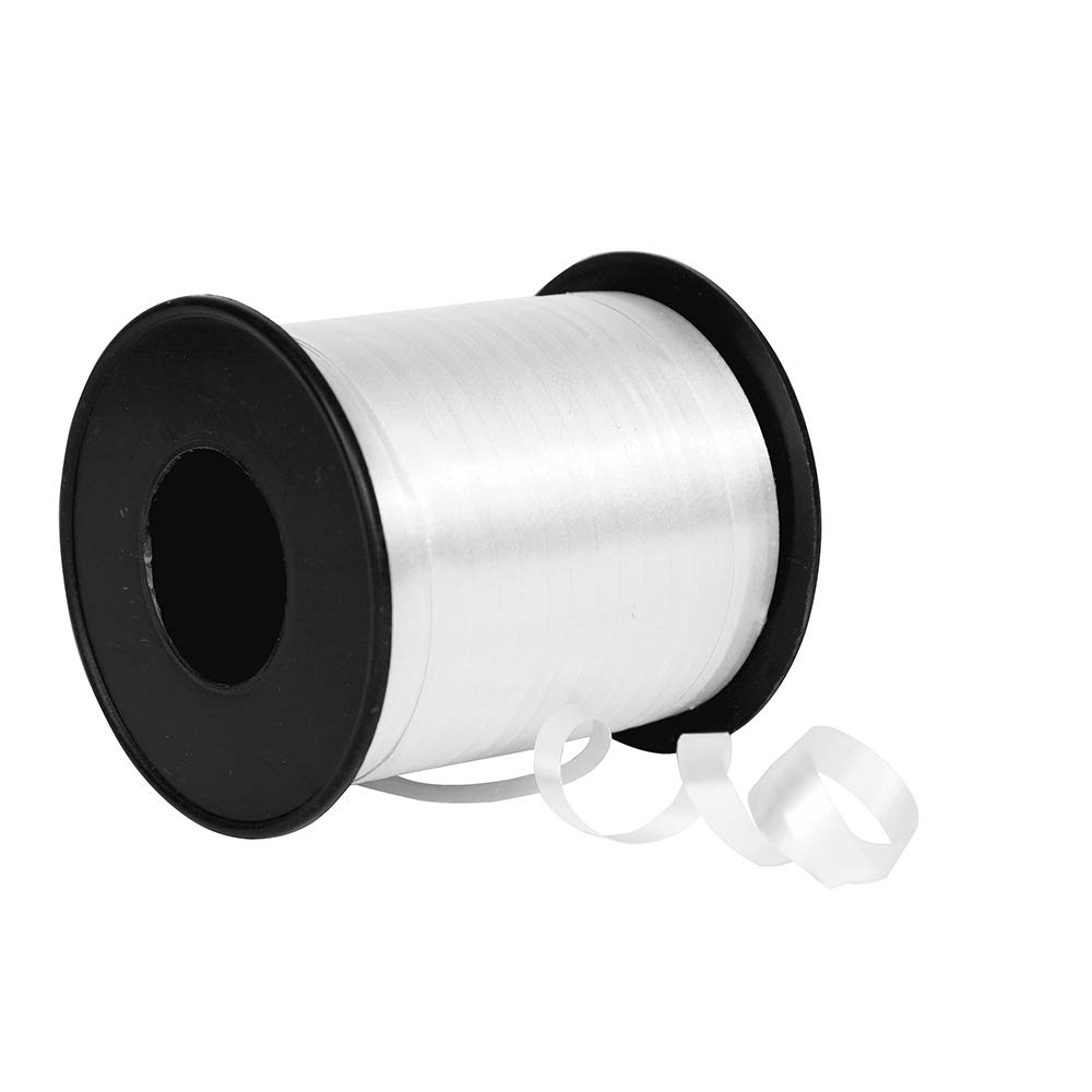 Unique 100 Yards Elegant White Curling Ribbon - 1 Roll Of Premium Plastic, Durable - Perfect For Every Occasion