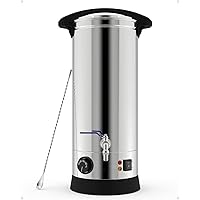 Wax Melter for Candle Making, [12.7 Qts] Large Capacity Electric Candle Wax Melter with Temperature Control and Pour Spout, Ideal for Small-Scale Commercial or Home Use
