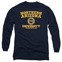 Northern Arizona University Official Circle Logo Unisex Adult Long-Sleeve T Shirt