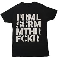 Primal Scream Men's Muthafucka T-Shirt Black