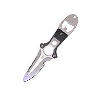 Dive Knife for Scuba Diving with Leg Strap Sheath, Stainless Steel