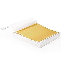 100PCS Gold Leaf Sheets for Craft, Painting and Arts