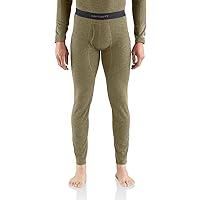 Carhartt Men's Force Midweight Synthetic-Wool Blend Base Layer Pant