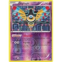 Pokemon - Sigilyph (66/113) - Legendary Treasures - Reverse Holo