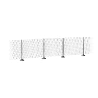 N Scale Metal Industrial Fence/Chain Link Style Mesh