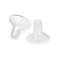 Motif Medical Duo Breast Shields Flanges - Replacement Parts for Duo Breast Pump (24mm) - Optimal Fit and Performance