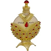 KHADLAJ PERFUMES Hareem Al Sultan Concentrated Perfume Oil Gold for Women, 1.18 Ounce KHADLAJ PERFUMES Hareem Al Sultan Concentrated Perfume Oil Gold for Women, 1.18 Ounce