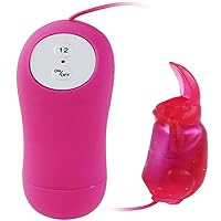 Remote Control Wearable Clitoral Vibrators, G Spot Butterfly Vibrators with Vibration Massager, Waterproof Magnetic Charging Sex Toys for Women or Couples Dolphin, Rabbit 12v (Rabbit, Normal)