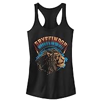 Harry Potter Deathly Hallows Lion Pride Women's Fast Fashion Racerback Tank Top