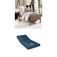 Invacare Full-Electric Homecare Bed with Solace Prevention Mattress (5410IVC + SPS1080)