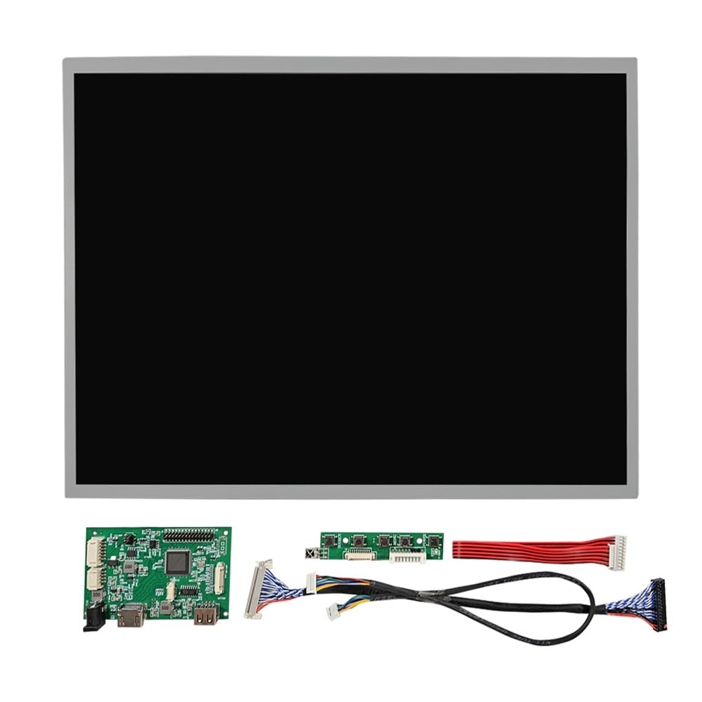 VSDISPLAY 17 Inch 1280x1024 LCD Screen 30 Pins LVDS Panel LQ170E1LG21 with HD-MI USB Driver Board