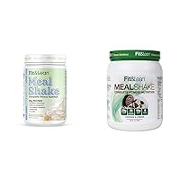 Fit & Lean Meal Shake Fat Burning Meal Replacement with Protein, Fiber, Probiotics, Vanilla and Cookies and Cream Flavors, 1lb, 10 Servings Per Container