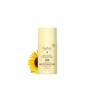 Babo Botanicals Daily Sheer Tinted Mineral Sunscreen Fluid SPF50 - Natural Zinc Oxide - Passion Fruit Oil - Golden-Hued Tint - Fragrance Free - Ultra-Lightweight - For Face - For all ages