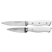 HENCKELS Forged Accent Razor-Sharp 2-pc Paring Knife Set, White Handle, German Engineered Informed by 100+ Years of Mastery