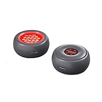 Hooga Red Light Therapy, Stick On Near Infrared Light Therapy Device. High Powered Portable LEDs for Pain Relief, Muscle Recovery and Joints. 19 LEDs. Battery Powered. Rechargeable.
