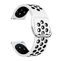 Strap for 20 22mm Universal Smart Wrist Band Sport Bracelet Watchband (Color : Color K, Size : 20mm Universal)