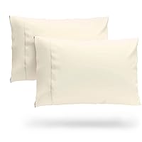 Luxury Pillowcases - Standard Size Cream