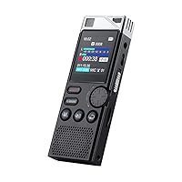 Professional Dictaphone Noise Reduction Voice-Activated Recorder Lossless HiFi Player Sports Business Meeting (Color : D, Size : 8GB)