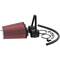 K&N Cold Air Intake Kit: Increase Acceleration & Towing Power, Guaranteed to Increase Horsepower up to 10HP: Compatible with 5.0L, V8, 1996-1997 FORD (F150, F250, F350, Bronco), 63-1014