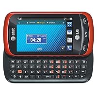 LG Xpression C395 Qwerty Keyboard Slider Cellphone GSM Unlocked - Red