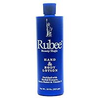 RUBEE Hand and Body Lotion, 16 Ounce (SG_B0711KSRGM_US)