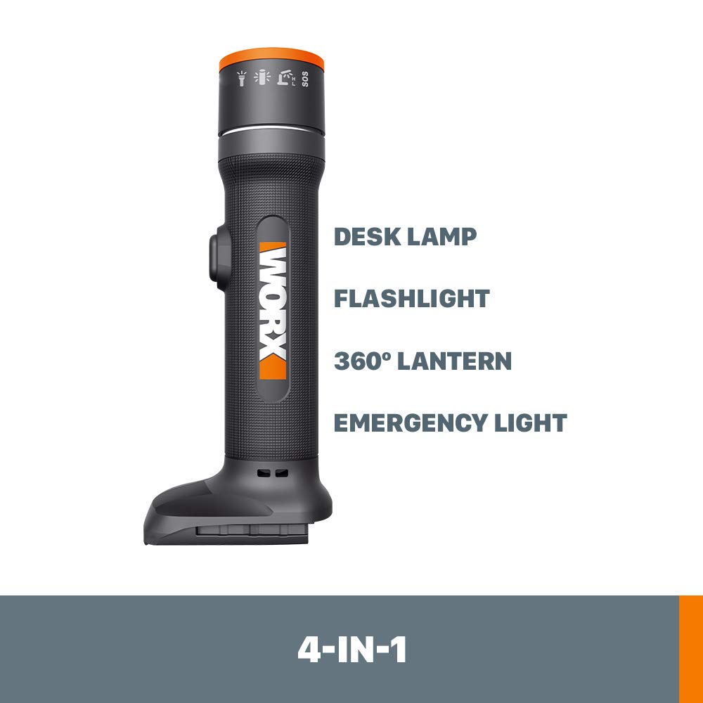 Worx WX027L.9 20V Power Share Multi-Function LED Flashlight (Tool Only)