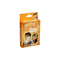 Similo History: A Fast-Playing Family Card Game - Guess The Secret Historical Character, 1 Player is The Clue Giver & Others Must Guess The Character, 2-8 Players, Ages 8+, 20 min