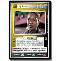 Decipher Star Trek CCG 1E FC First Contact Lily Sloane 116R