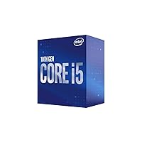 Intel Core i5-10400 Desktop Processor 6 Cores up to 4.3 GHz LGA1200 (Intel 400 Series Chipset) 65W, Model Number: BX8070110400