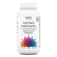Women's One Daily Multivitamin for Women 32 Rich Ingredients with Vitamin C & More | Enhances Immunity | Boosts Energy Levels | Supports Memory | Protects Vision 30 Tablets |