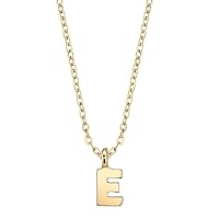1928 Jewelry Gold-Tone 7mm Initial Pendant Necklace, 20