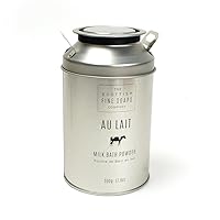 Scottish Fine Soaps - Milk Soap Au Lait Milk Bath Powder in Milk Churn Storage Tin