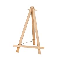 Tokyodo KC000871 Flower Material, White/Beige, Width Approx. 9.1 x Height Approx. 13.0 inches (23 x 33 cm), Wood Easel M
