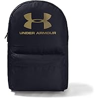 Under Armour Loudon Backpack, Black (004)/Metallic Gold Luster, One Size Fits All