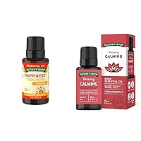 Essential Oils Happiness 0.51 Fl Oz & Calming Citrus 0.51 Fl Oz