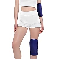 Ice Packs for Elbow & Knee, Qnoon Ice Elbow Knee Brace Sleeves, Ice Pack Wrap for Injuries Reusable Cold Hot Gel for Tendonitis, Tennis Elbow, Knee, Calf, Ankle and Pain Relief-1 Pack