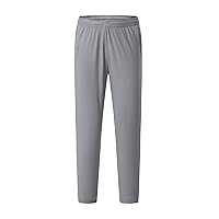 Men's Summer Casual Joggers Pants Lightweight Quick-Drying Hiking Pant Workout Athletic Running Stretch Sweatpants