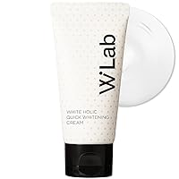 W.LAB White Holic Quick Tone-up Cream - Discoloration Correcting Tinted Moisturizer - Lighten Tan and Hyperpigmentation – For Face, Knees, and Elbows – Silky Finish Milky Bright Skin, 1.69oz.